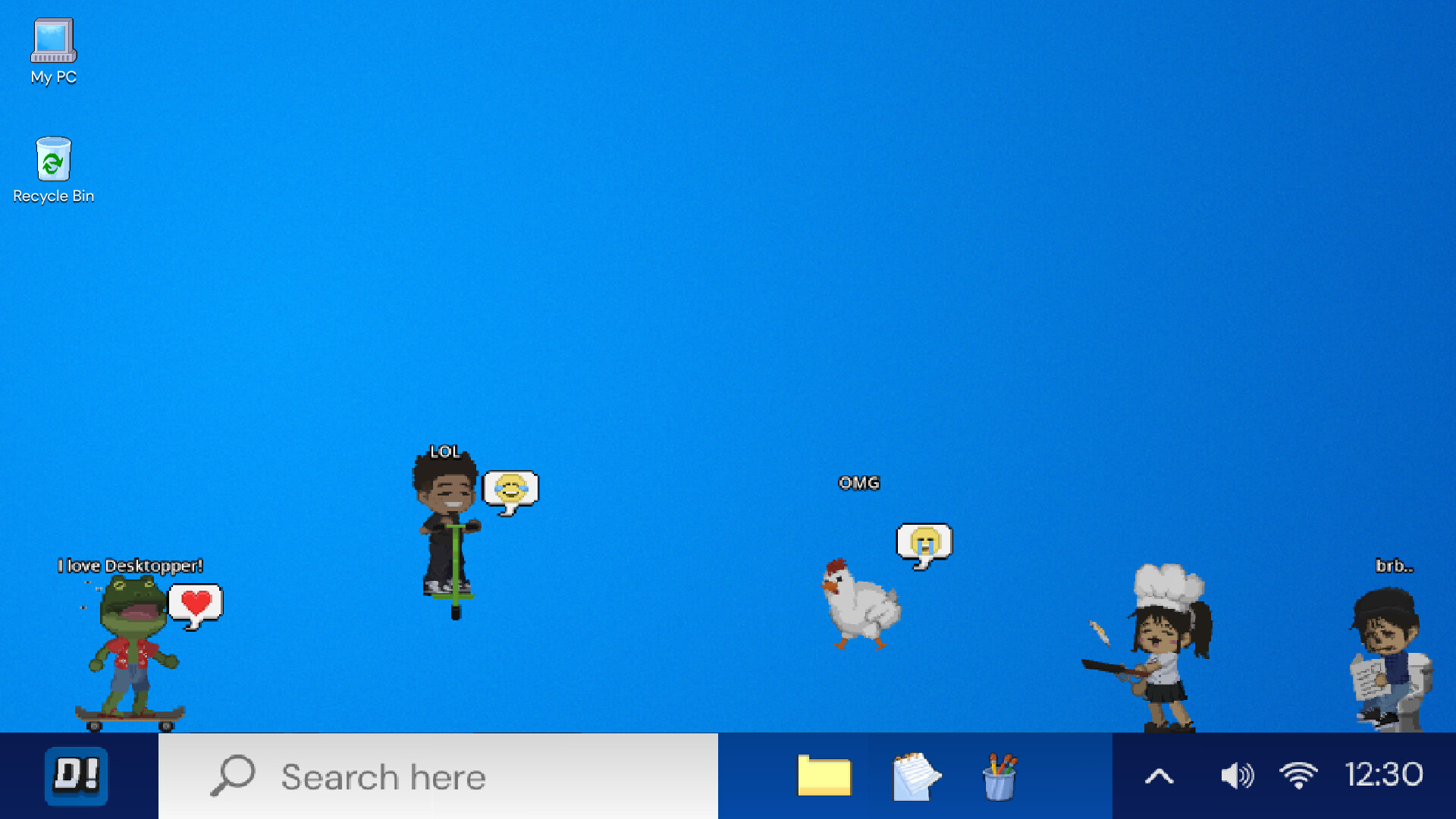 Desktopper! screenshot 1