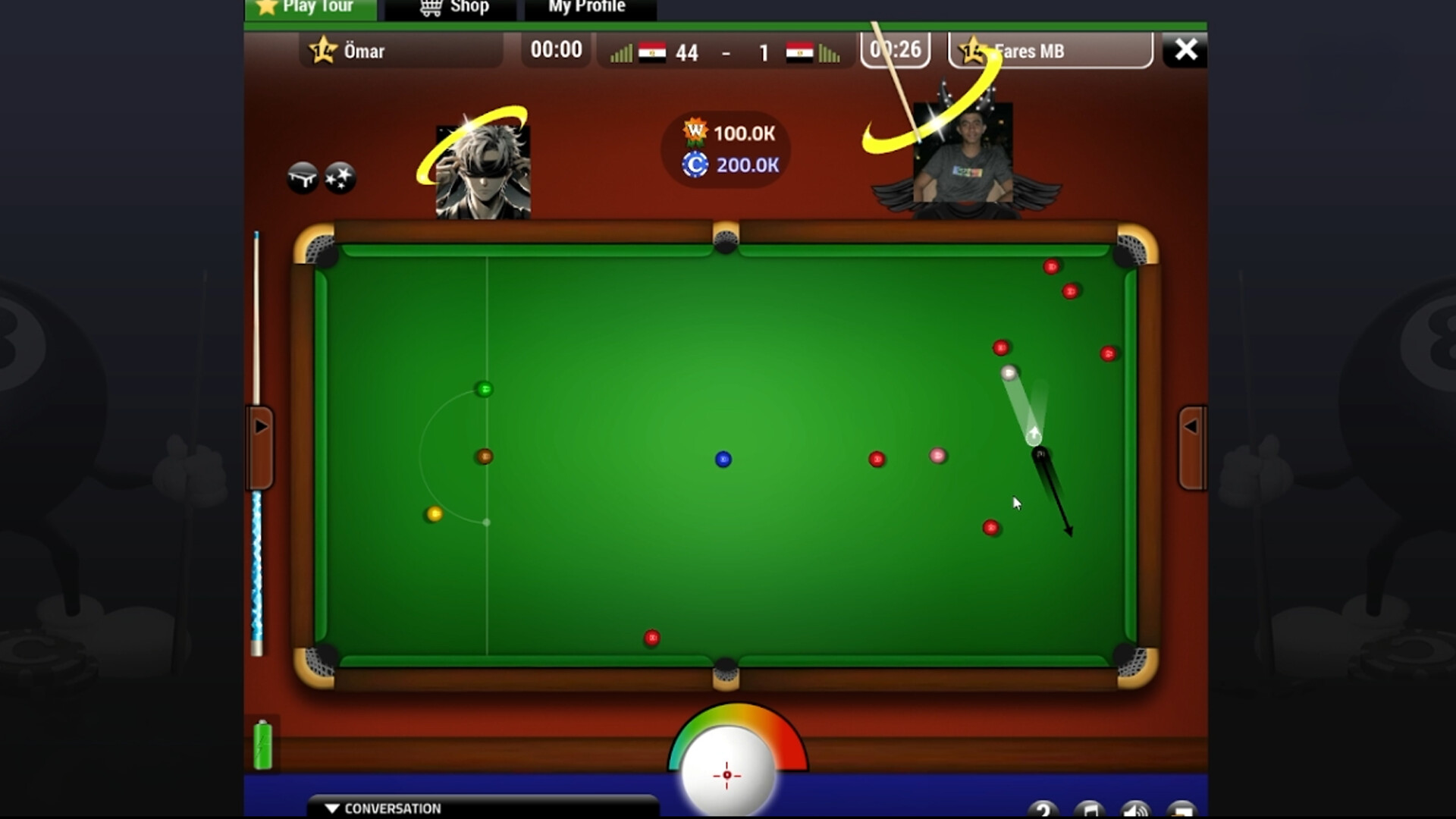 Pool Live Tour Max screenshot 1