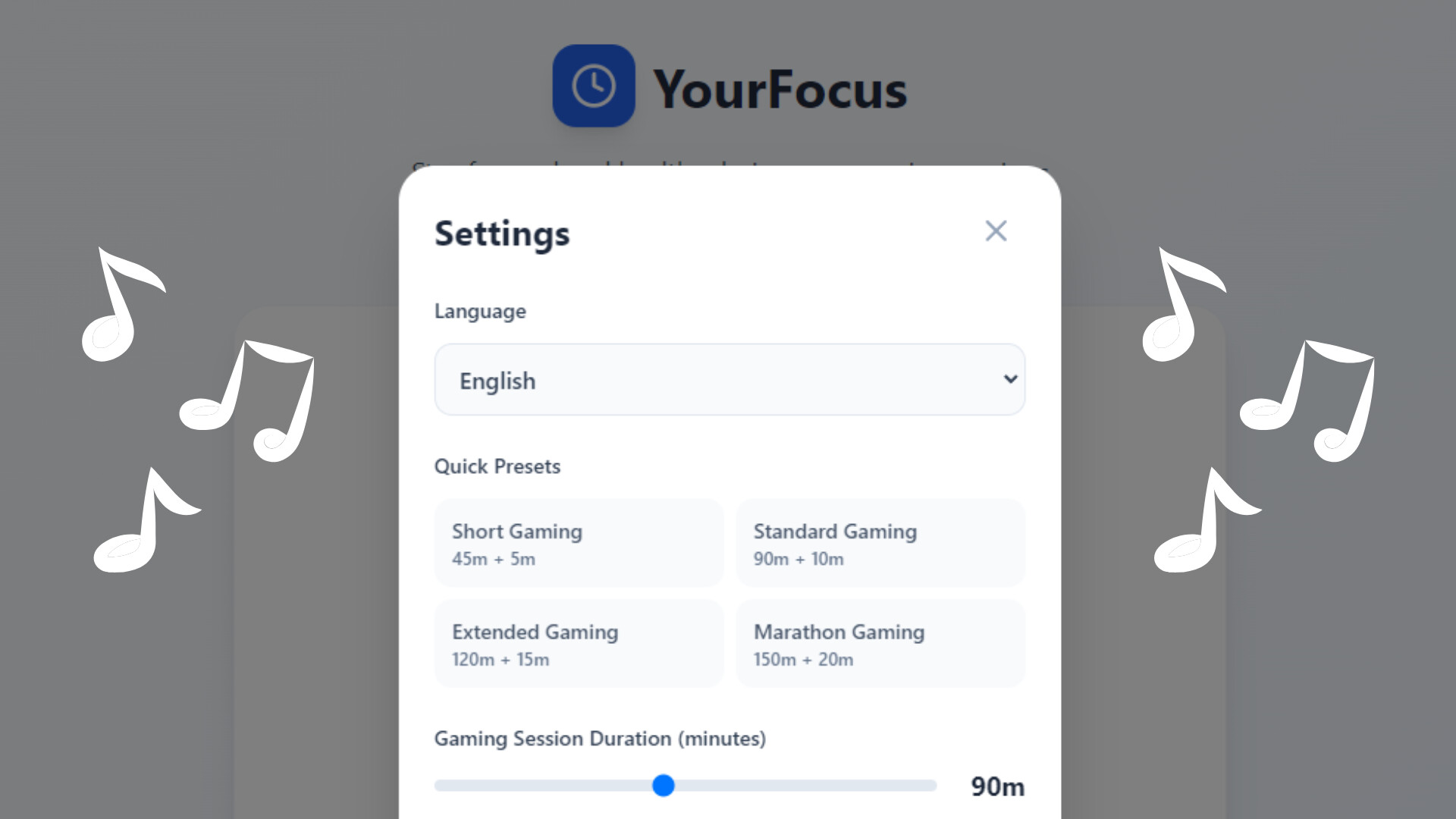 YourFocus Soundtrack screenshot 1