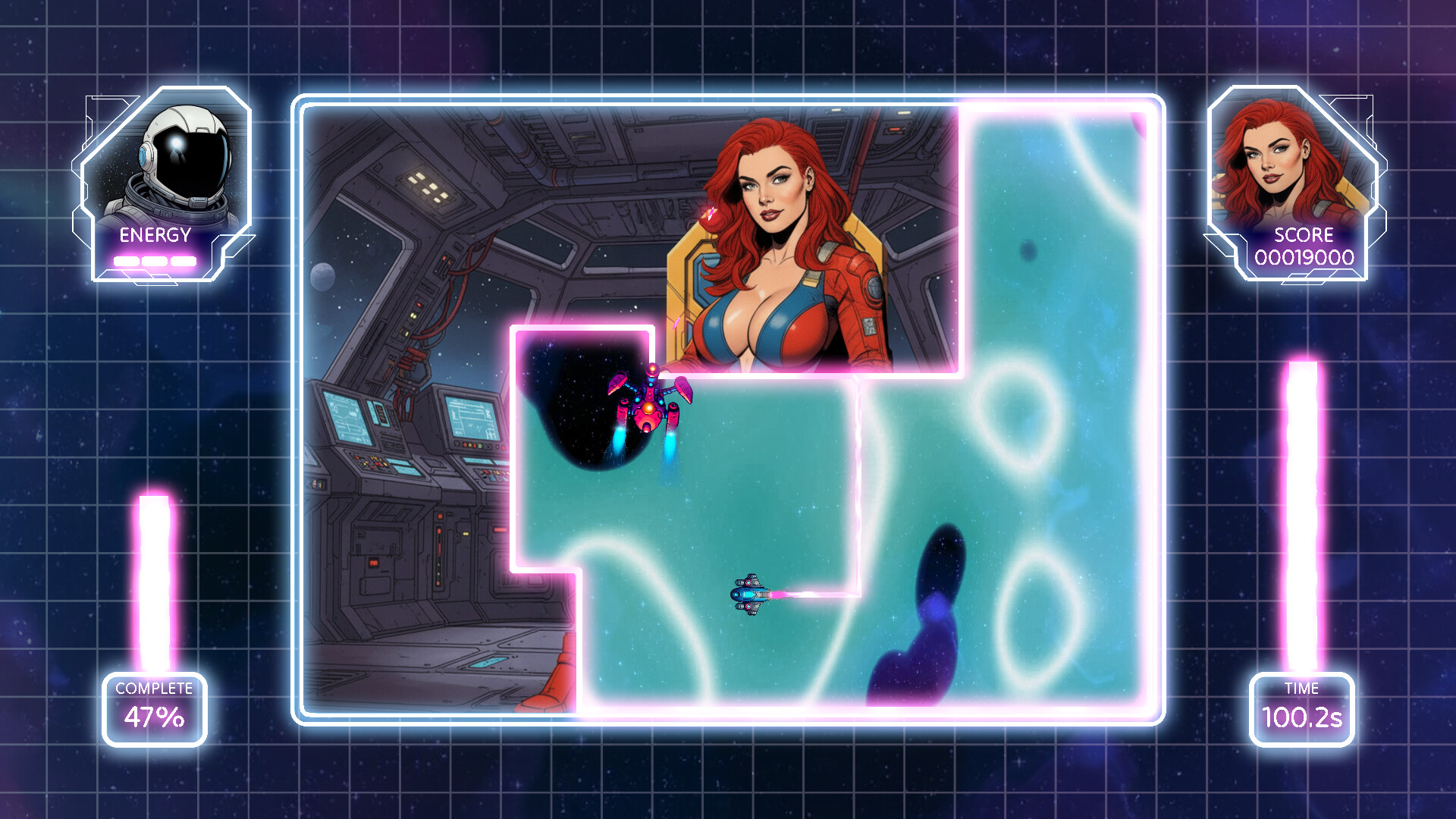 Star Panic: Cosmic Queens screenshot 3