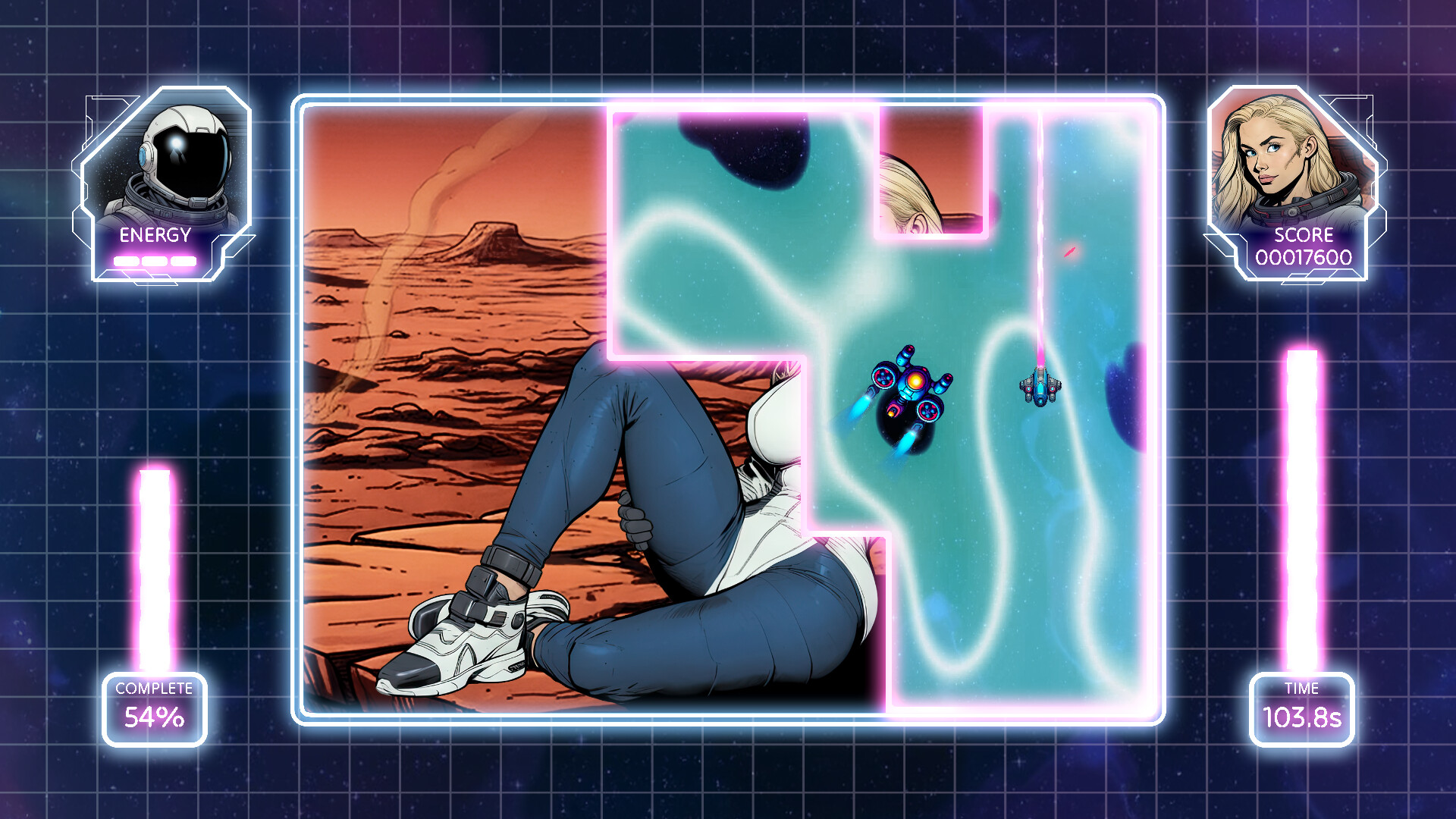 Star Panic: Cosmic Queens screenshot 1