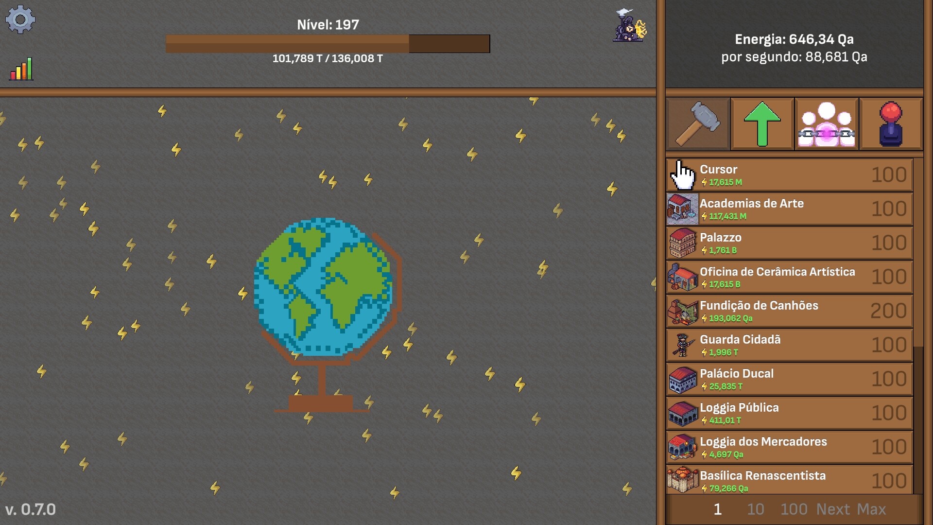 EraClicker screenshot 1