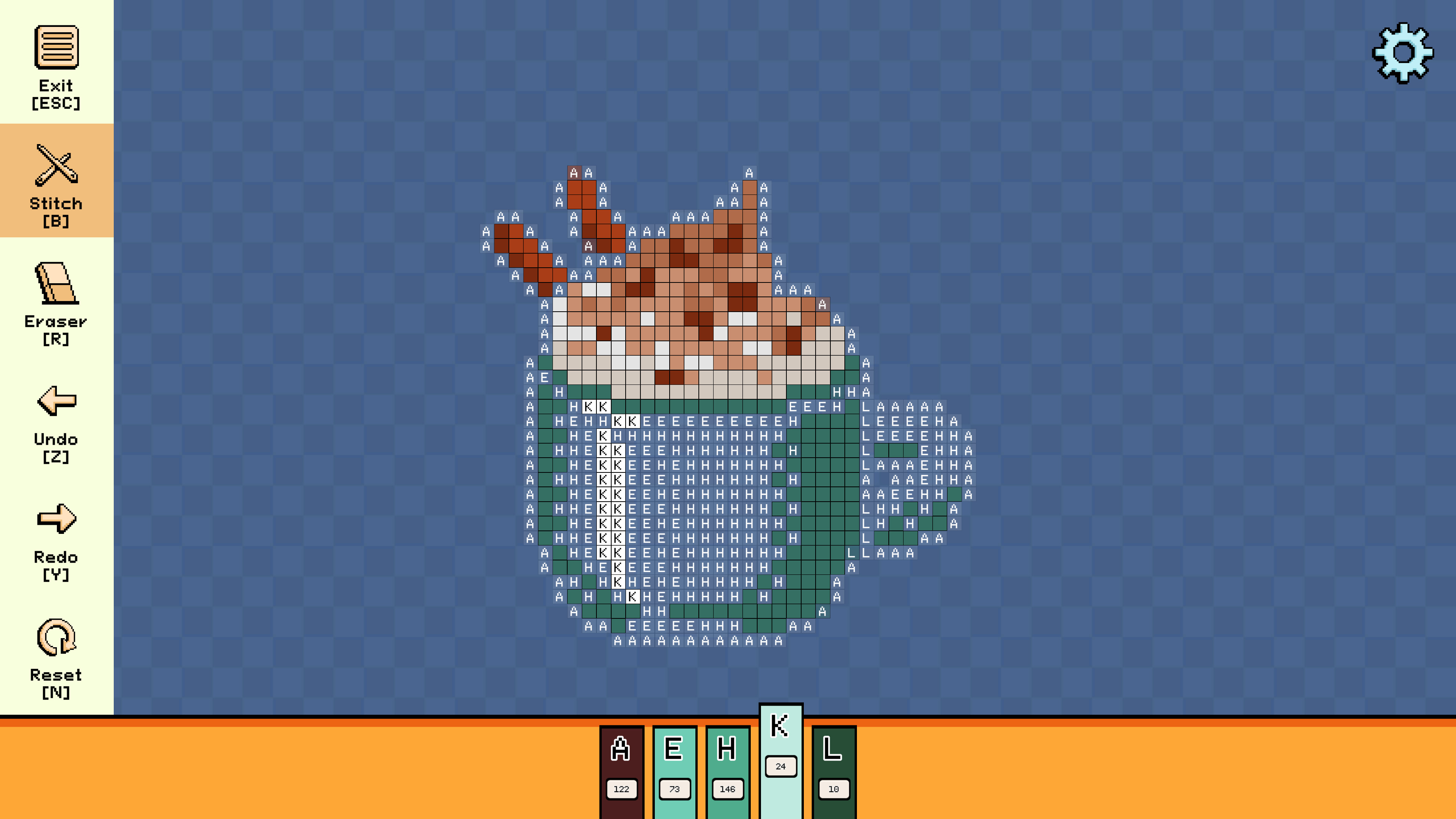 Pixel Cross Stitch - Autumn Miniatures Pack screenshot 1