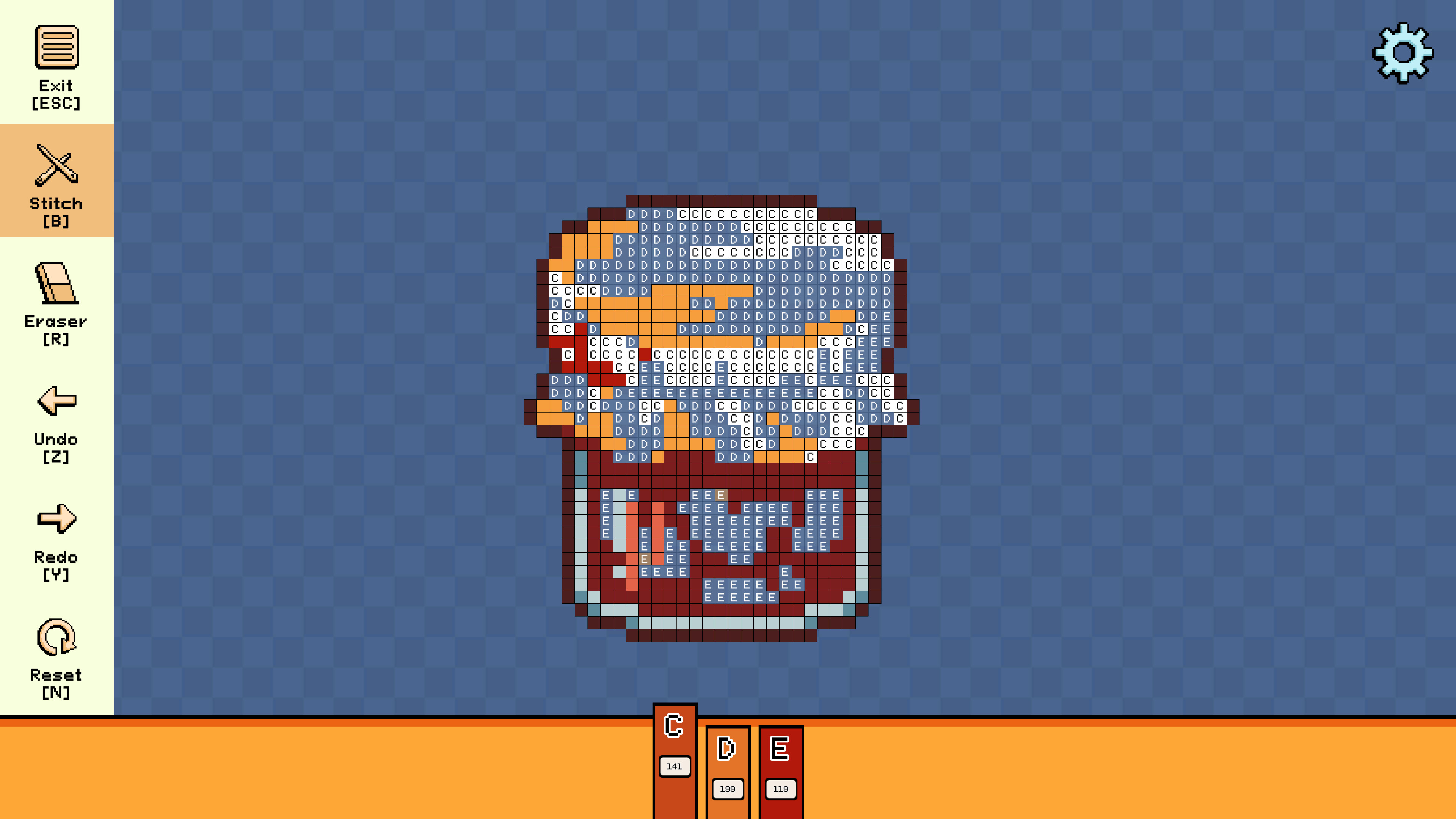 Pixel Cross Stitch - Autumn Miniatures Pack screenshot 2