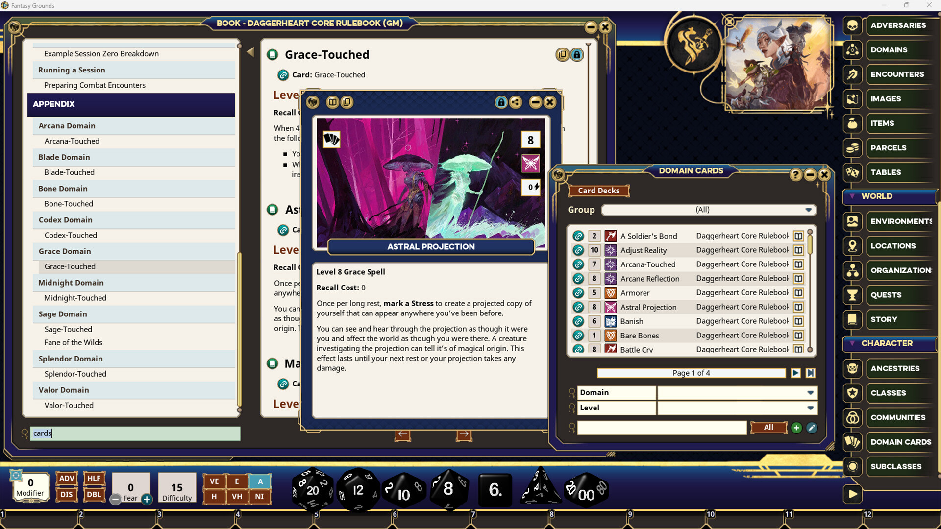 Fantasy Grounds - Daggerheart Core Rulebook screenshot 3