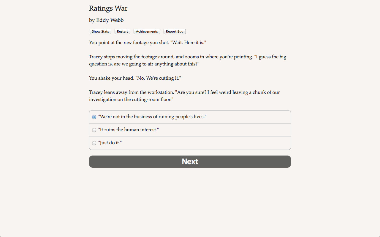 Ratings War screenshot 2