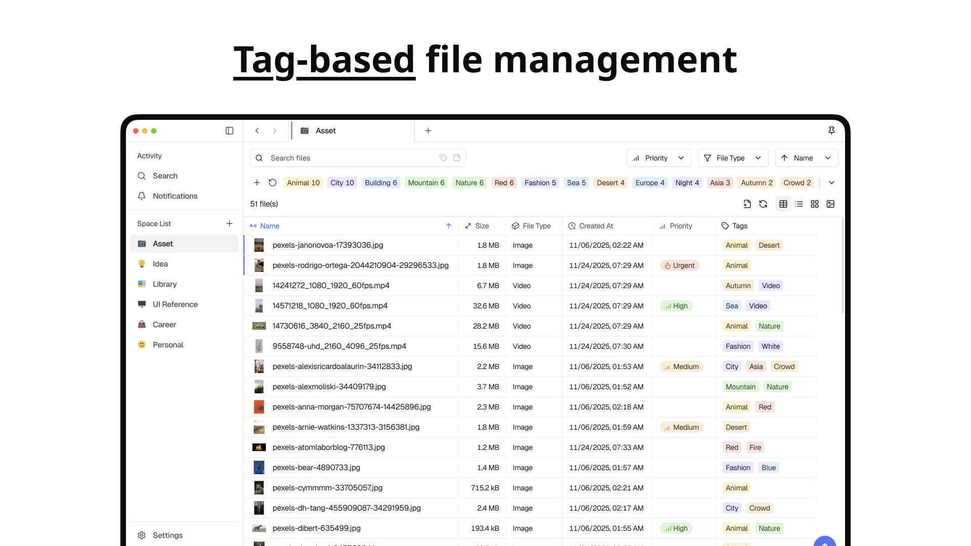 Spacer — Tag-based File Explorer screenshot 2