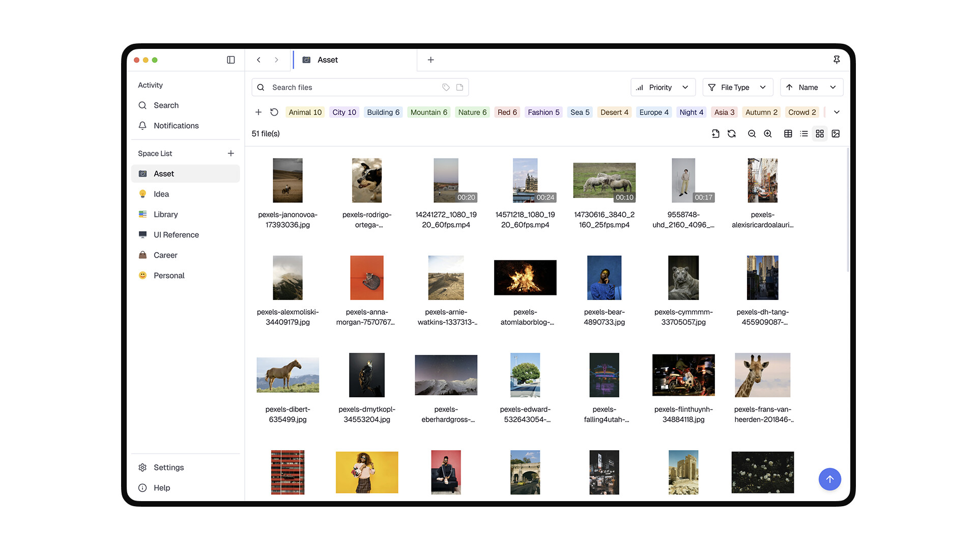 Spacer — Tag-based File Explorer screenshot 1