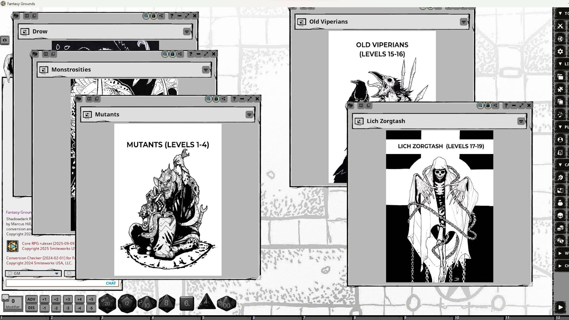 Fantasy Grounds - Belowdown for Shadowdark RPG screenshot 6