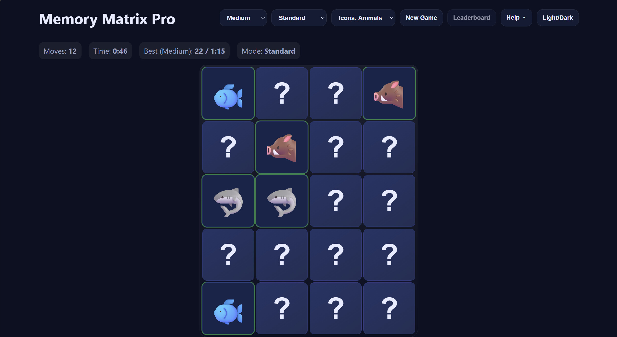Memory Matrix Pro screenshot 6