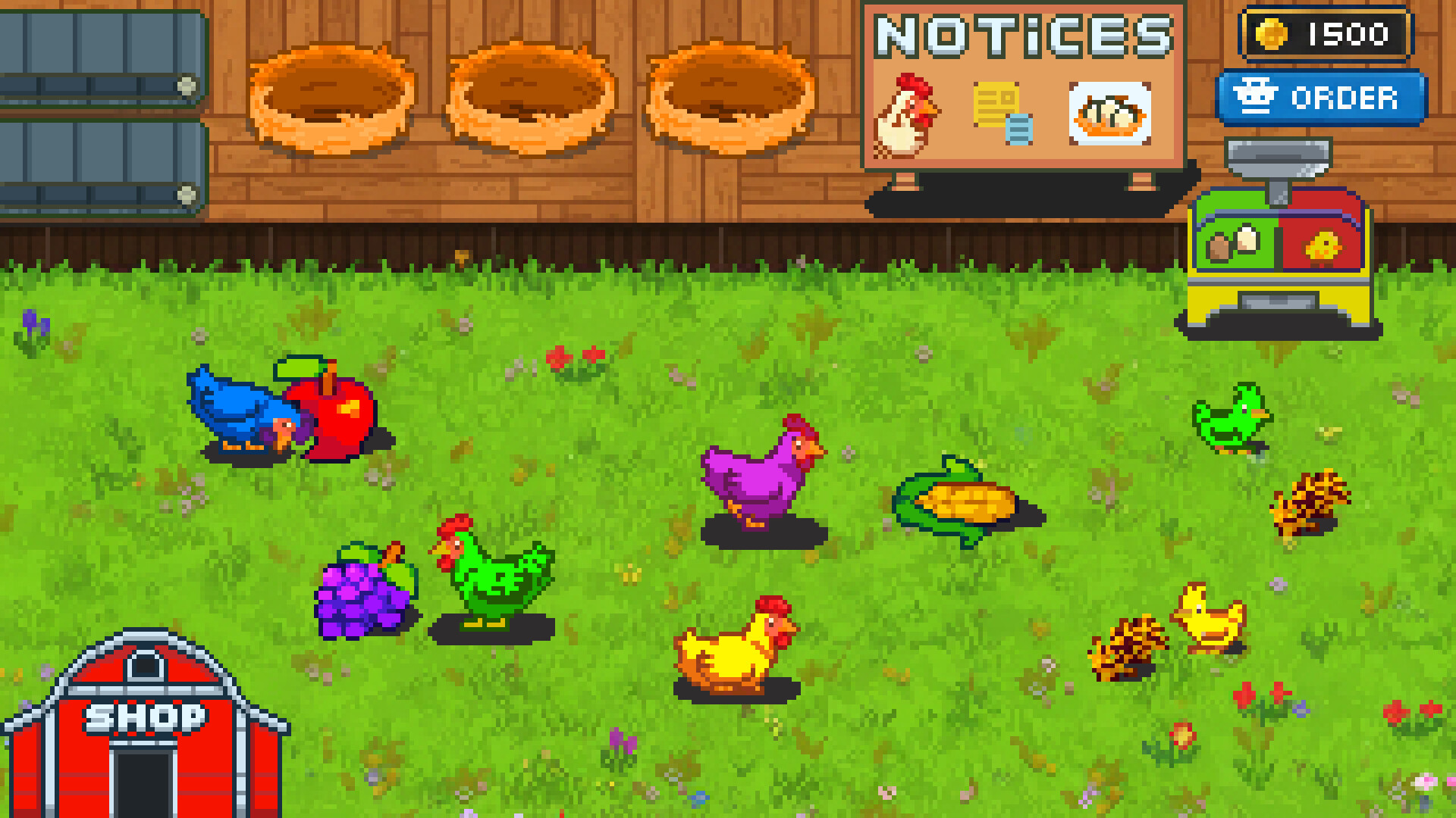Rainbow Chickens screenshot 1
