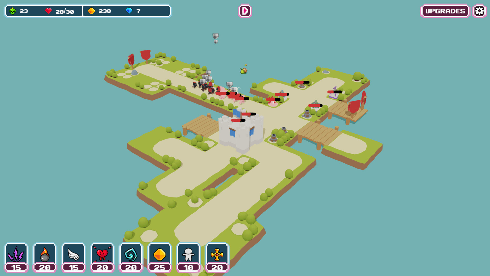 No kings Tiny Defenders screenshot 4