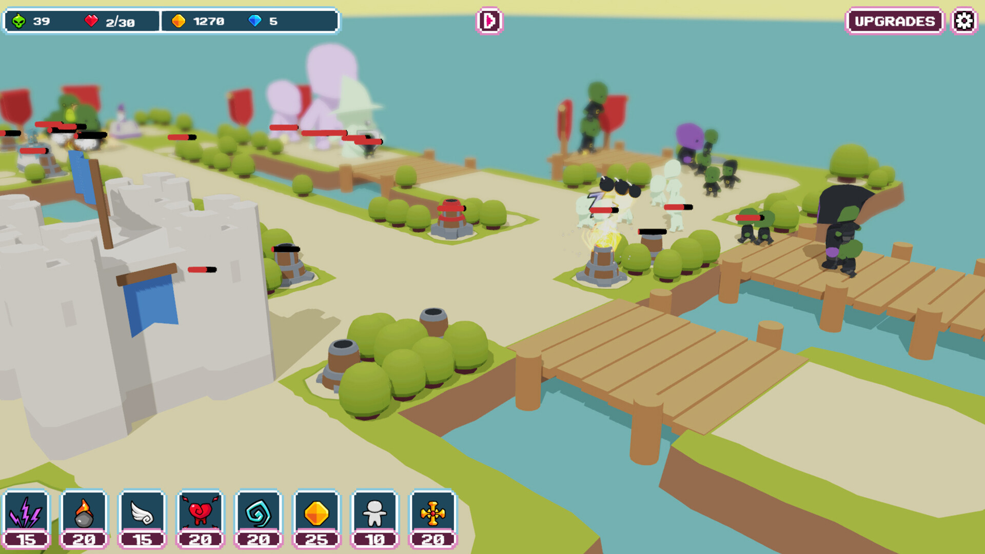 No kings Tiny Defenders screenshot 2