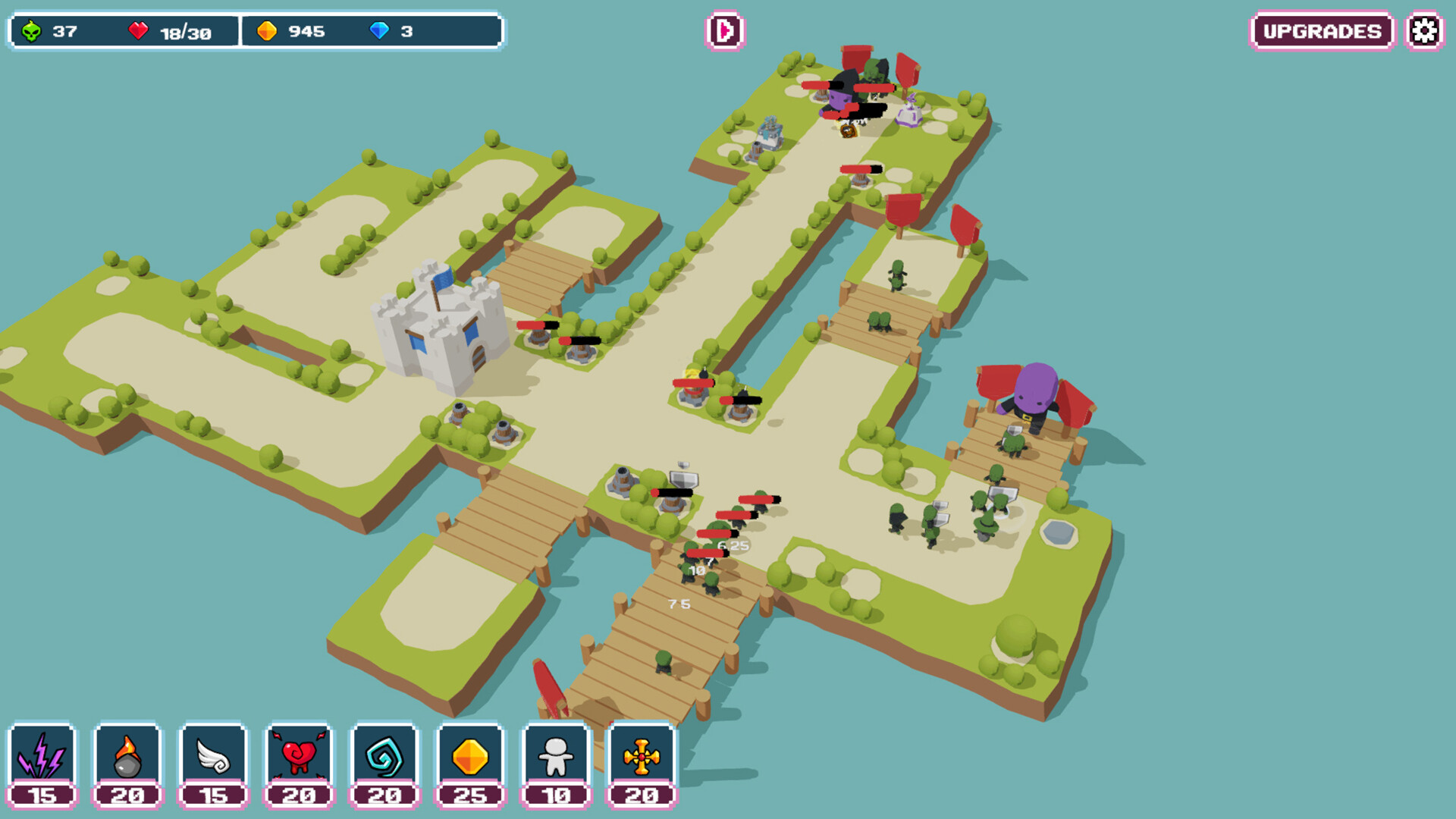 No kings Tiny Defenders screenshot 9