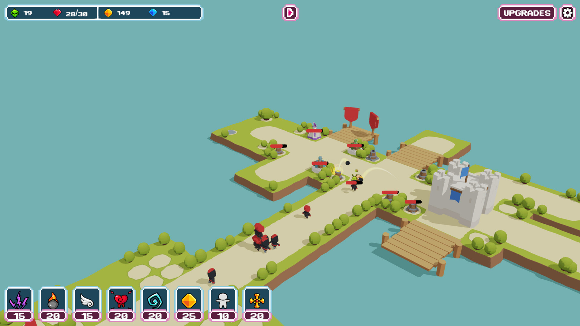 No kings Tiny Defenders screenshot 7