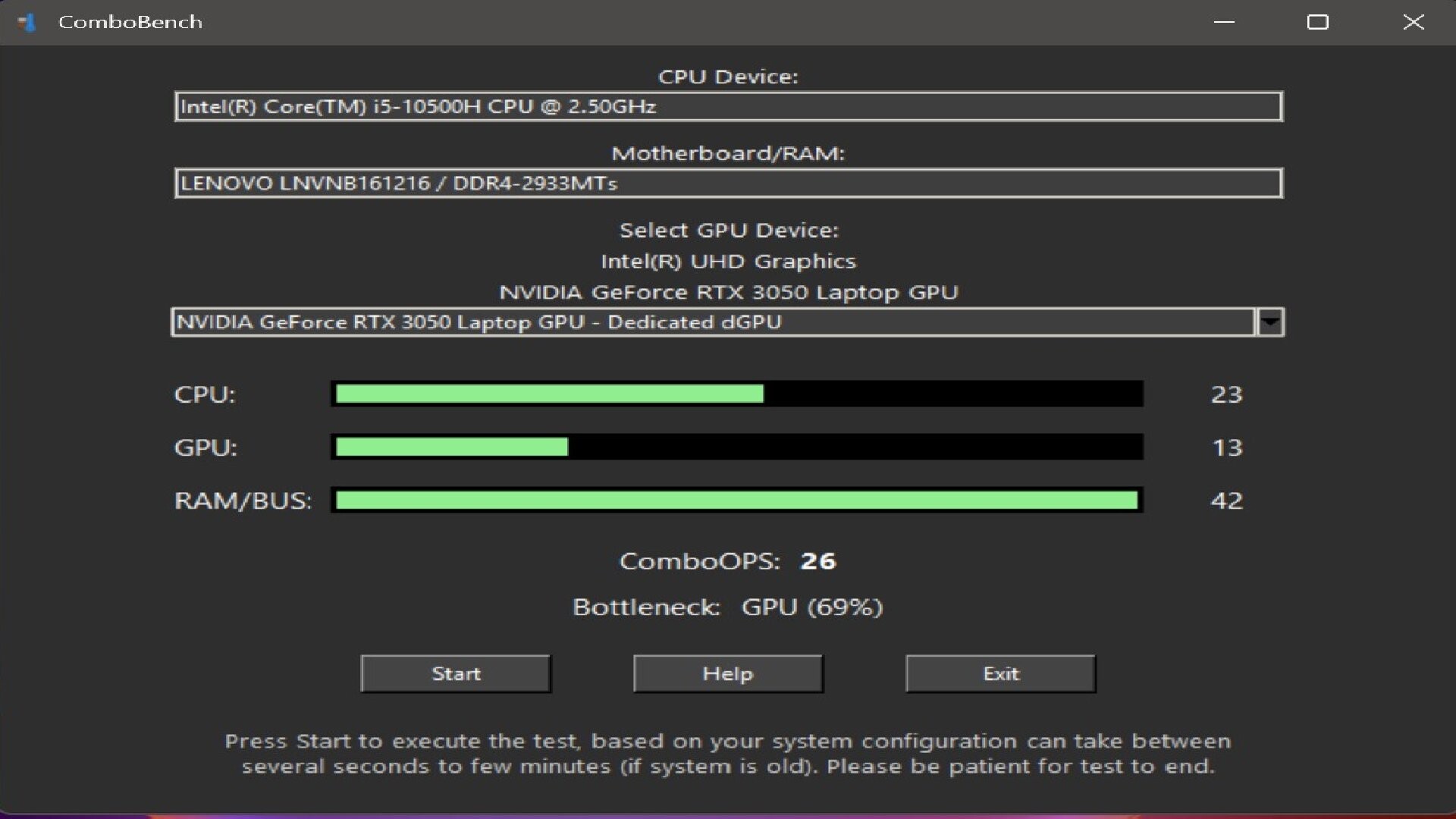 ComboBench screenshot 4