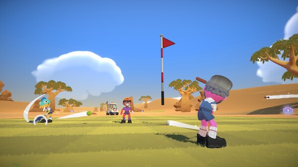Super Battle Golf gameplay 1
