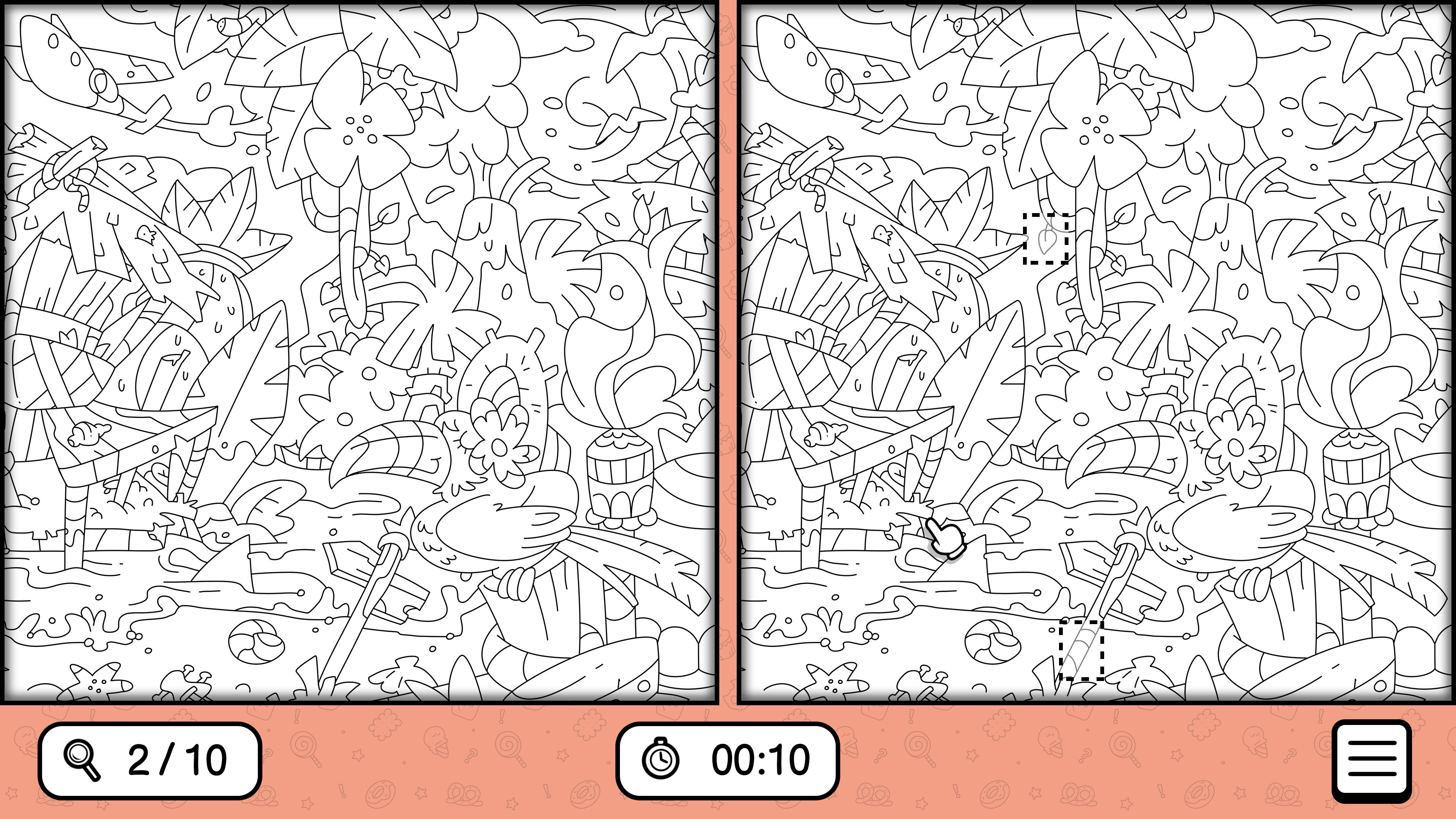 There's No Differences: Santa screenshot 3