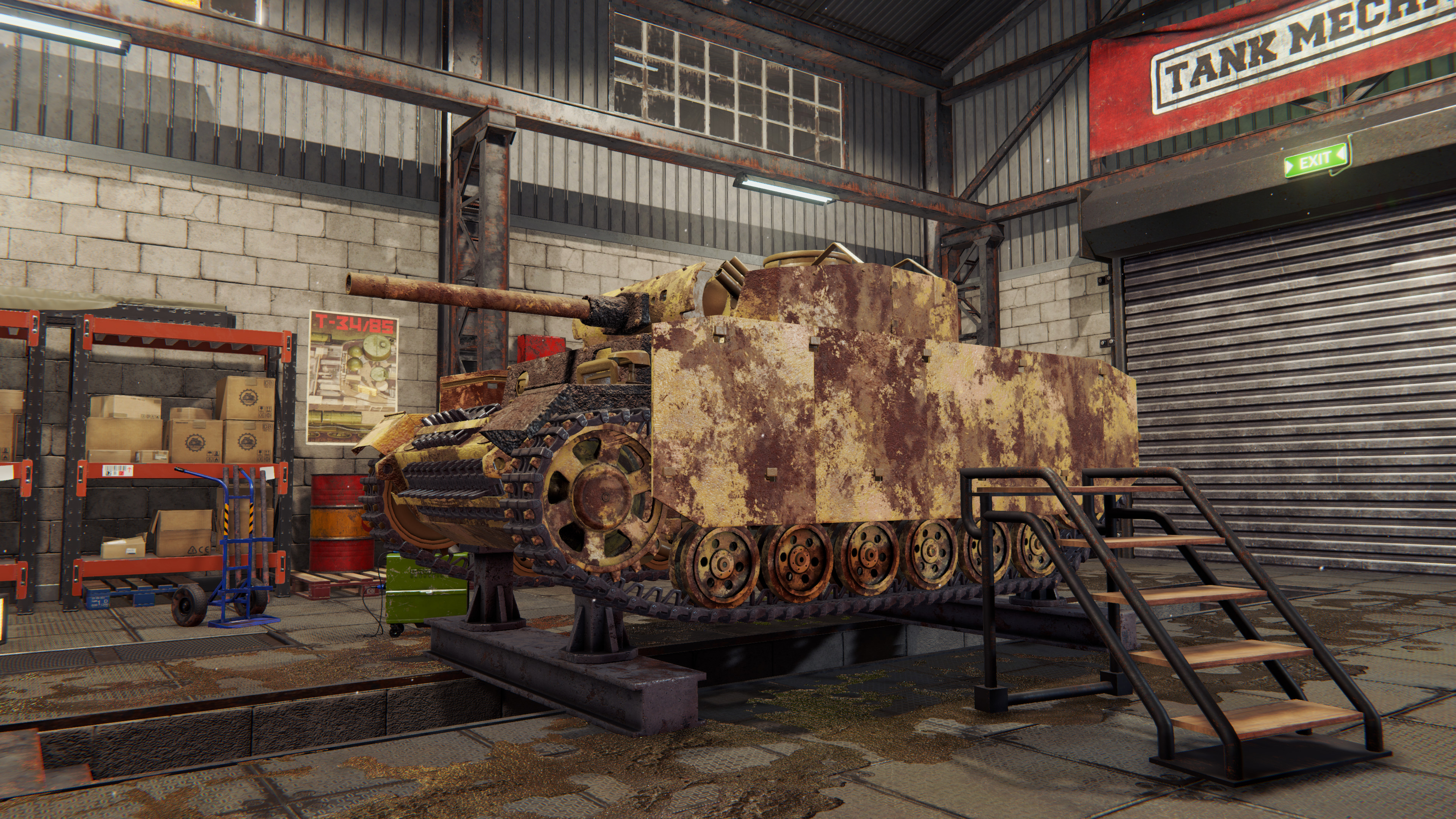 Tank Mechanic Simulator screenshot 7