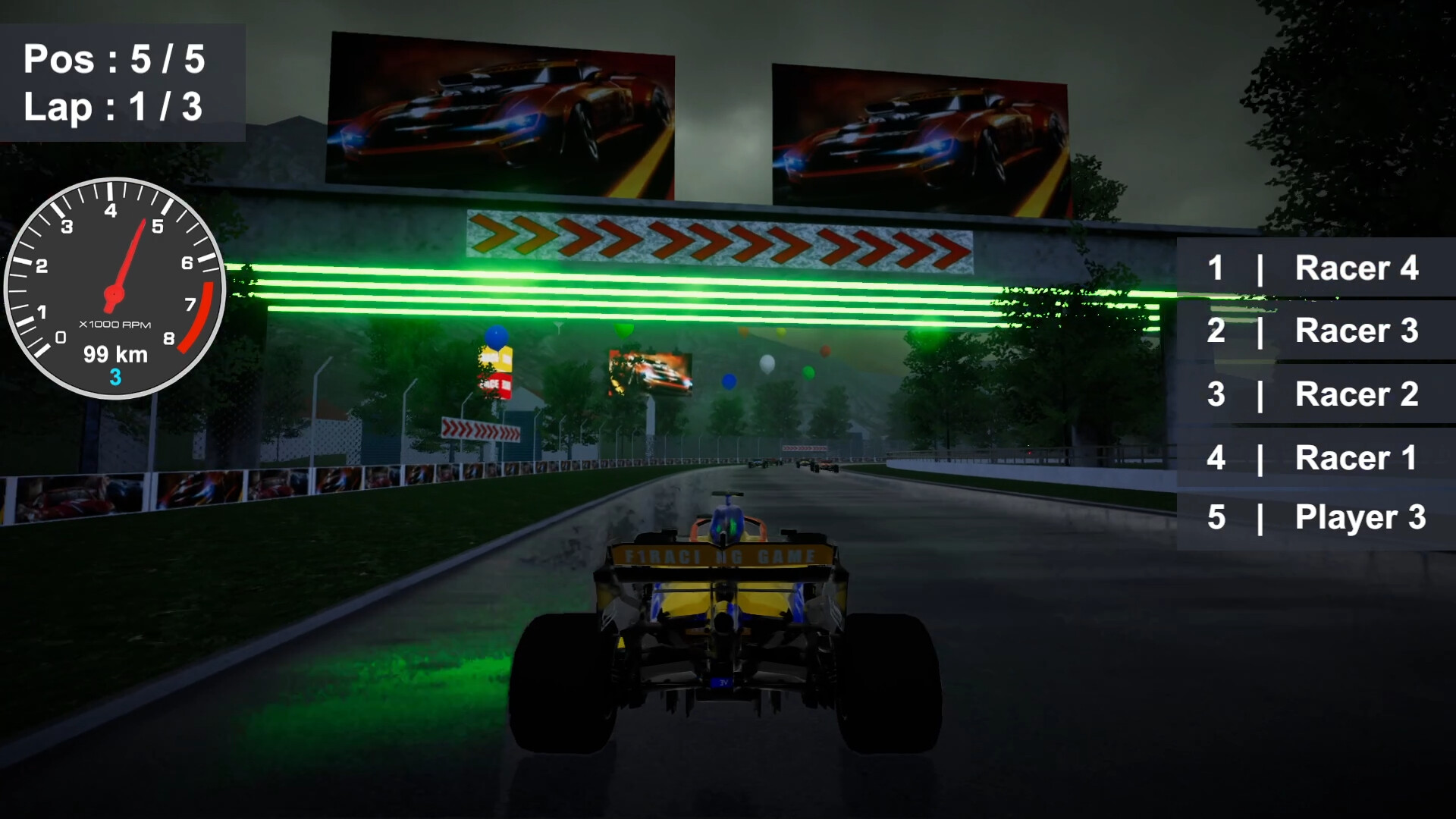 F1 Simulator screenshot 2