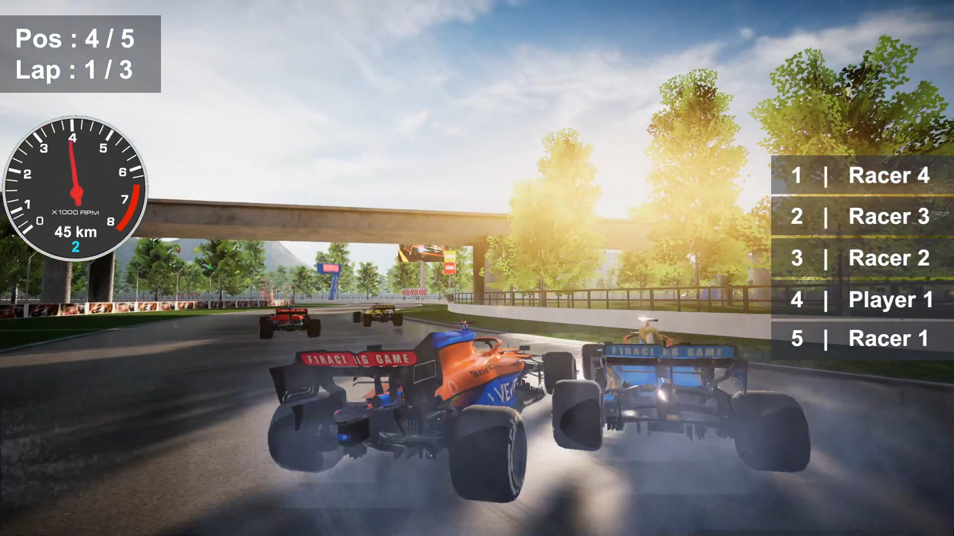 F1 Simulator screenshot 1