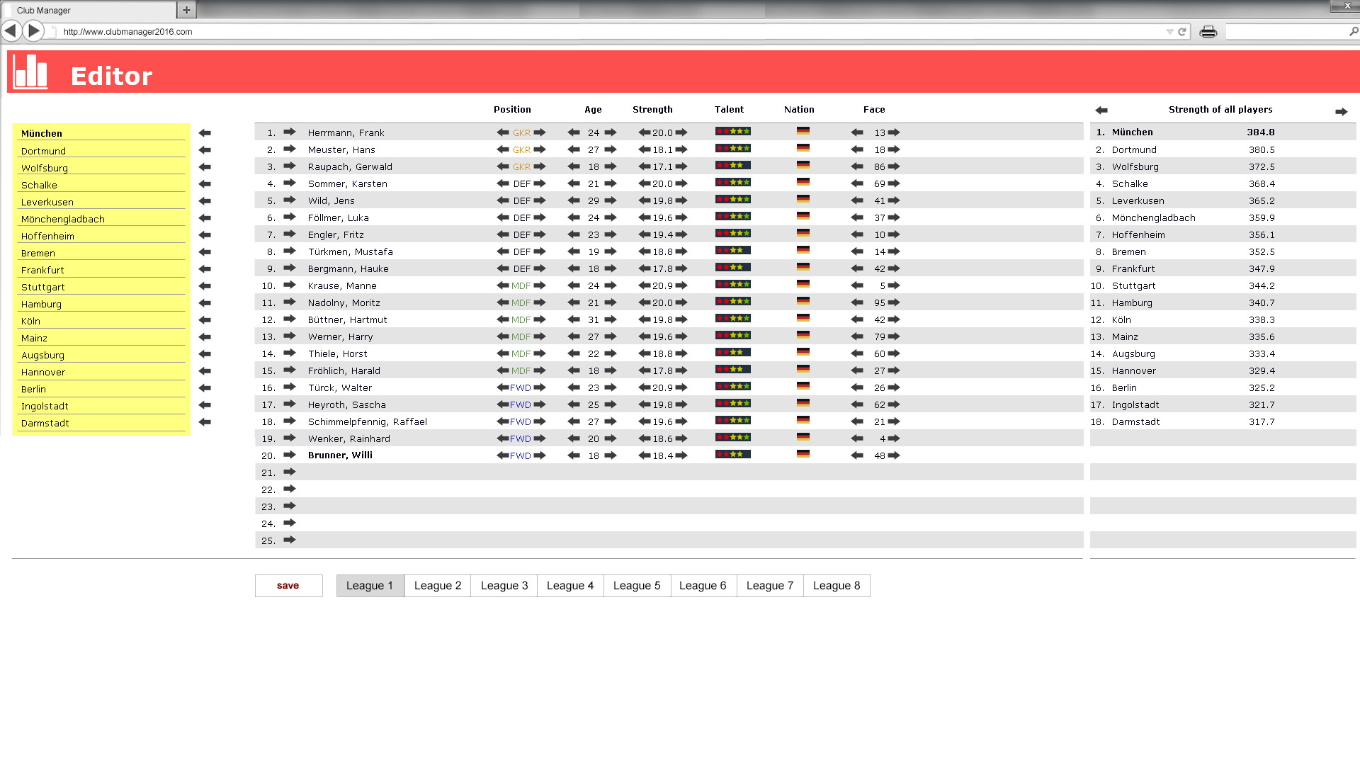 Club Manager 2016 screenshot 11