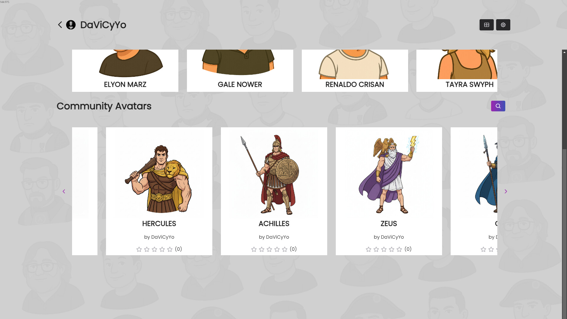 Avatars screenshot 8
