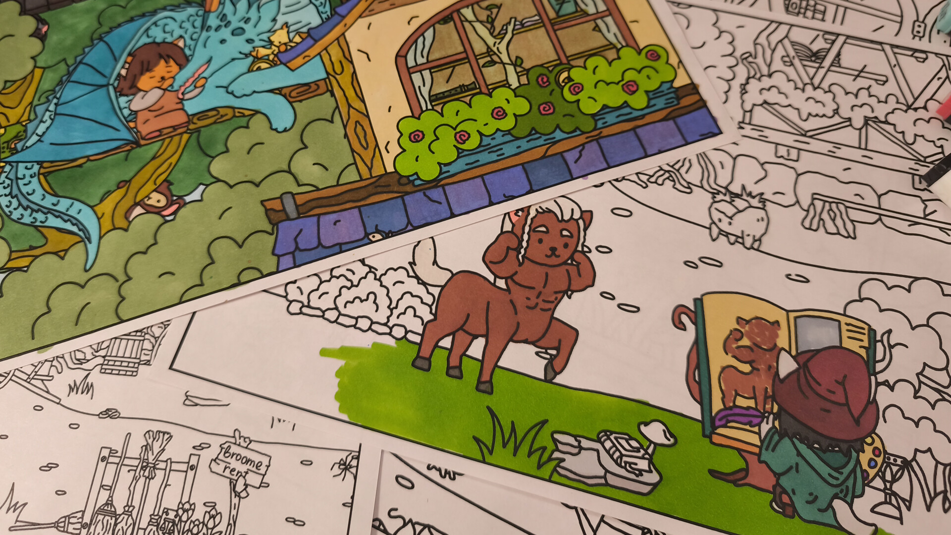 FIND ALL 9: Fantasy - Coloring Book screenshot 9