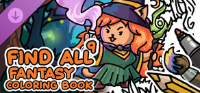 FIND ALL 9: Fantasy - Coloring Book