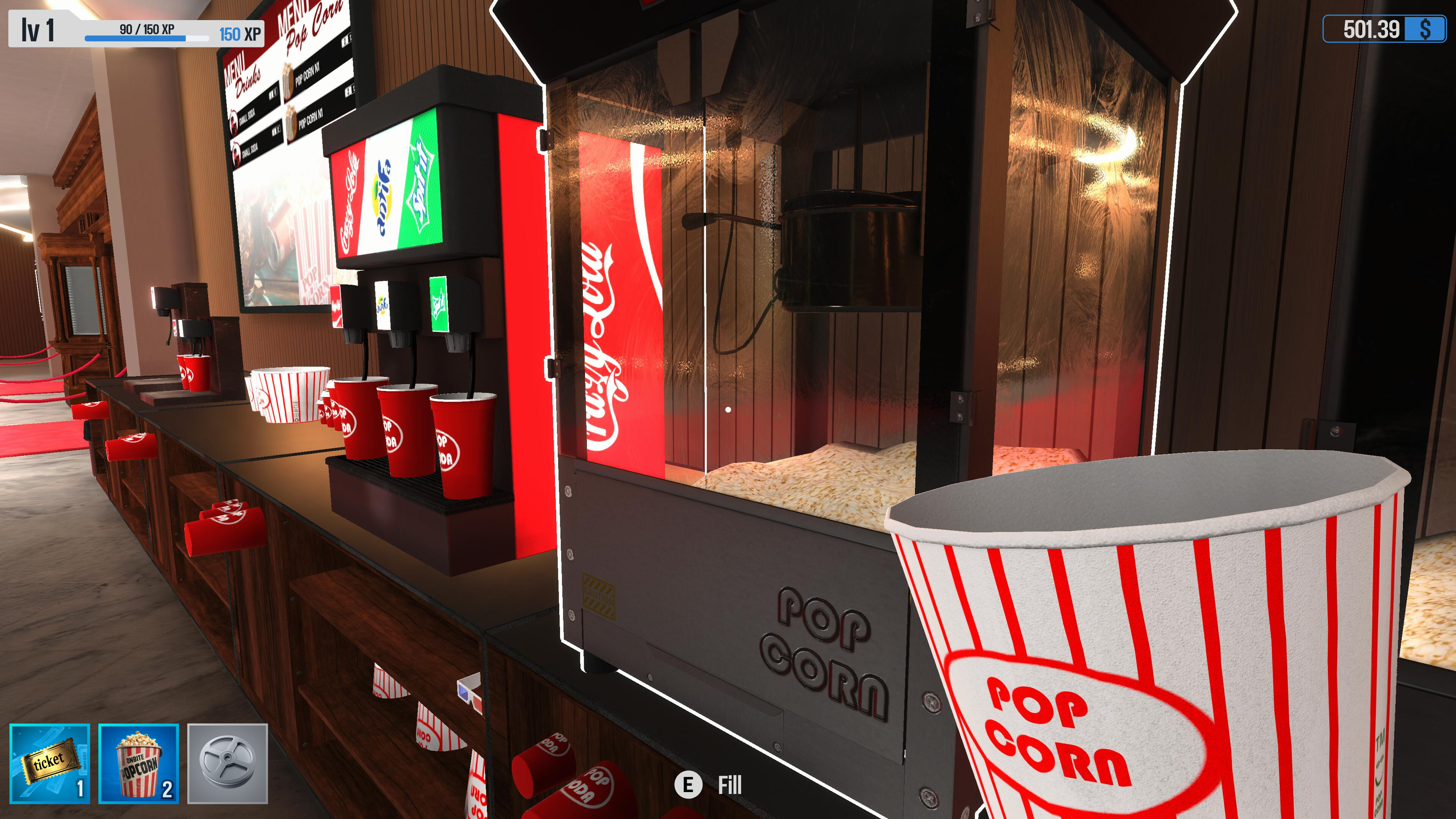Cinema Manager Simulator Demo screenshot 2