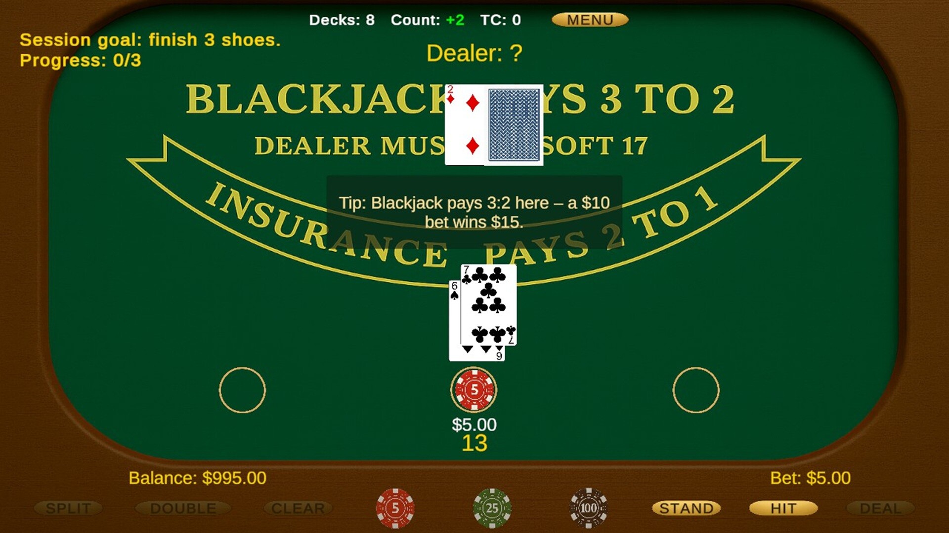 Classic Blackjack screenshot 8