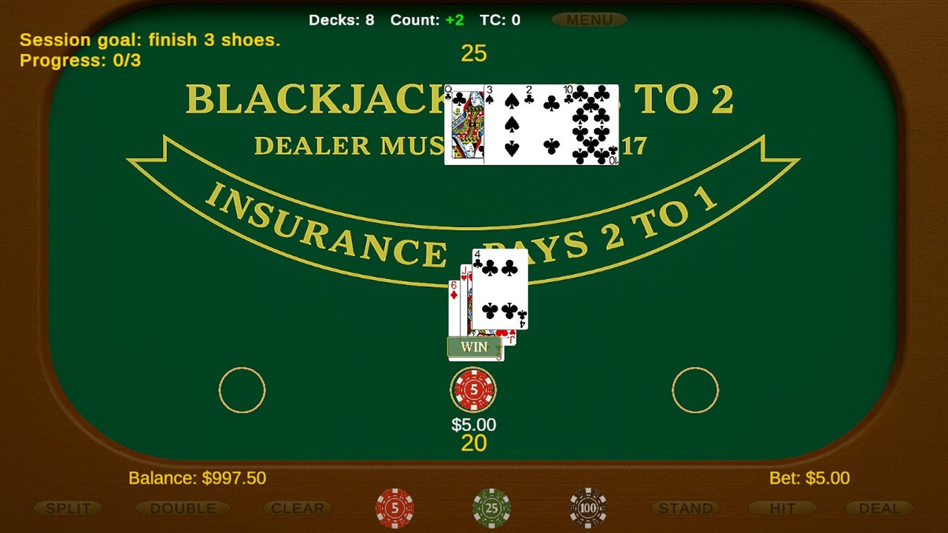 Classic Blackjack screenshot 6