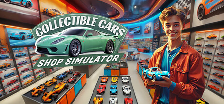 Collectible Cars Shop Simulator — Steam header