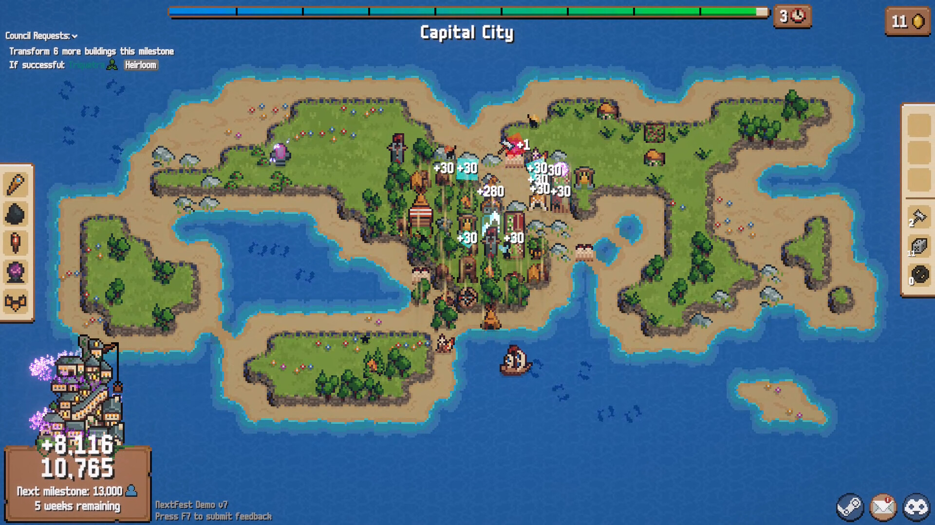 Combolands: Roguelike Citybuilder screenshot 10