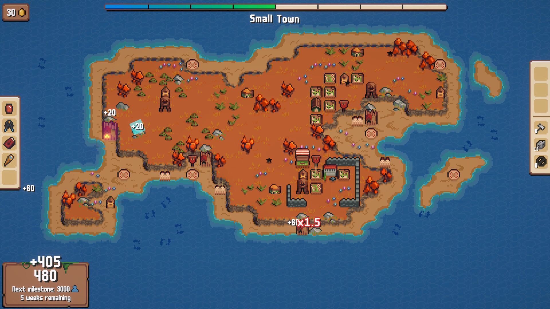 Combolands: Roguelike Citybuilder screenshot 11