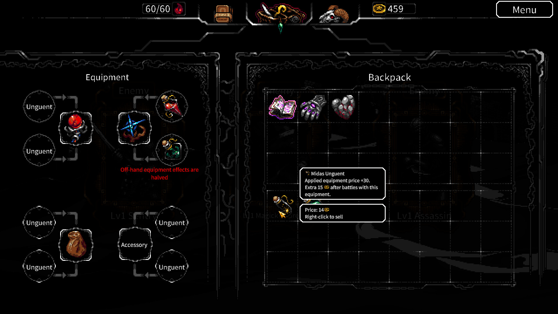 Evocation screenshot 3