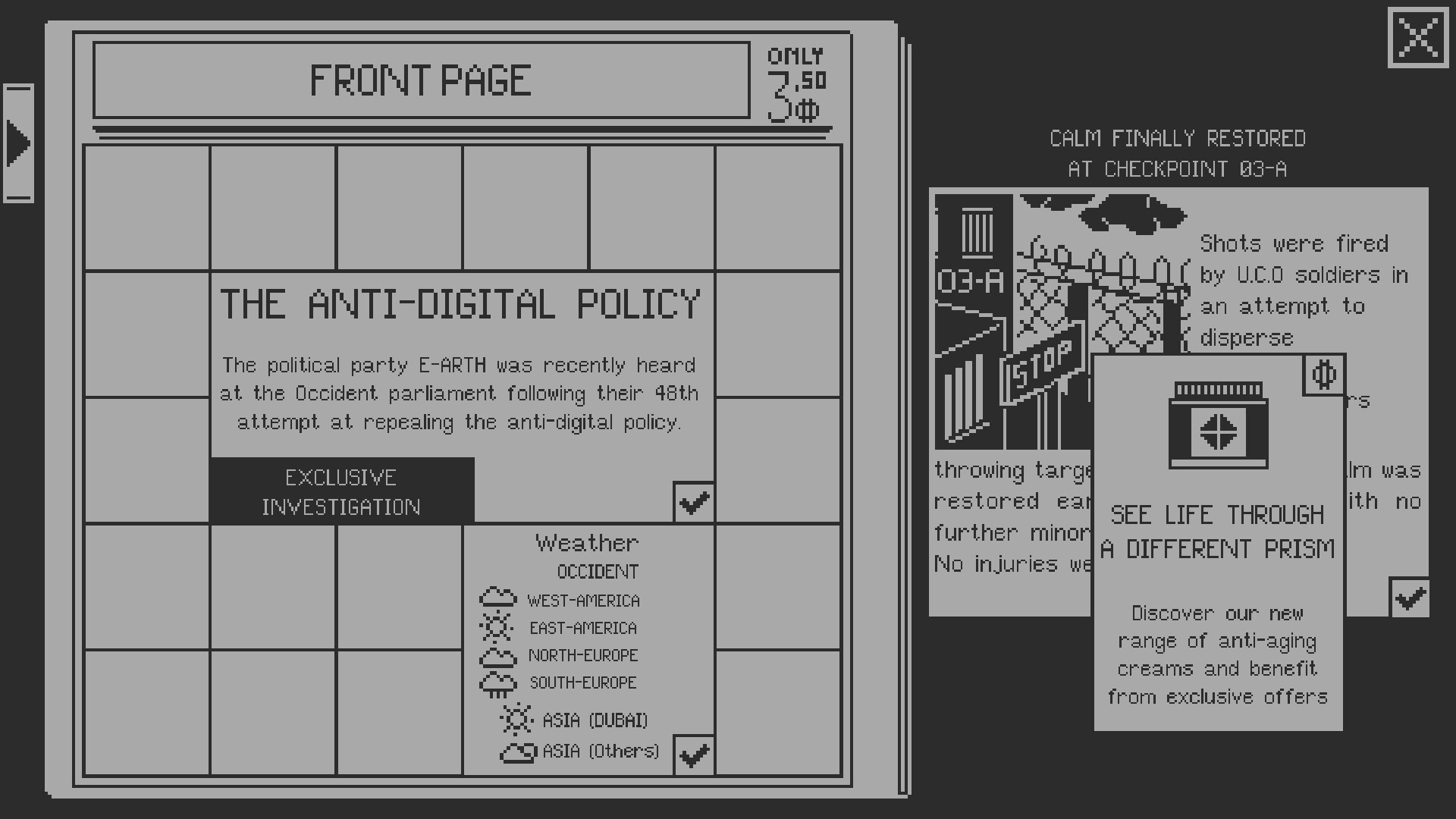 Front Page screenshot 5