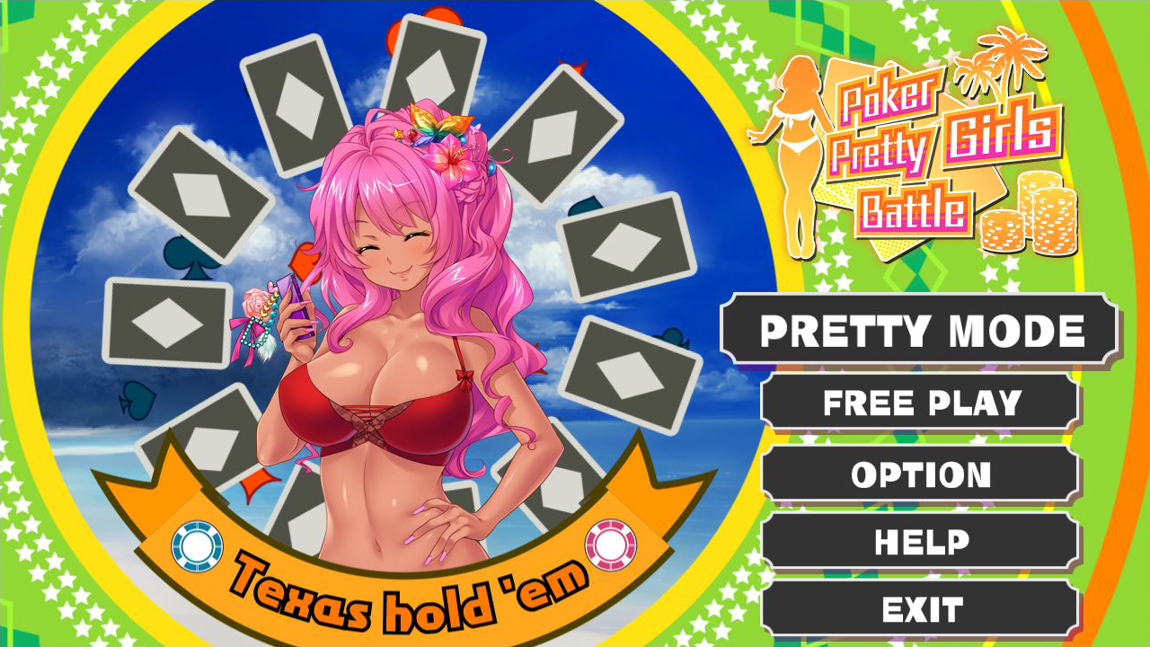 Poker Pretty Girls Battle: Texas Hold'em screenshot 1