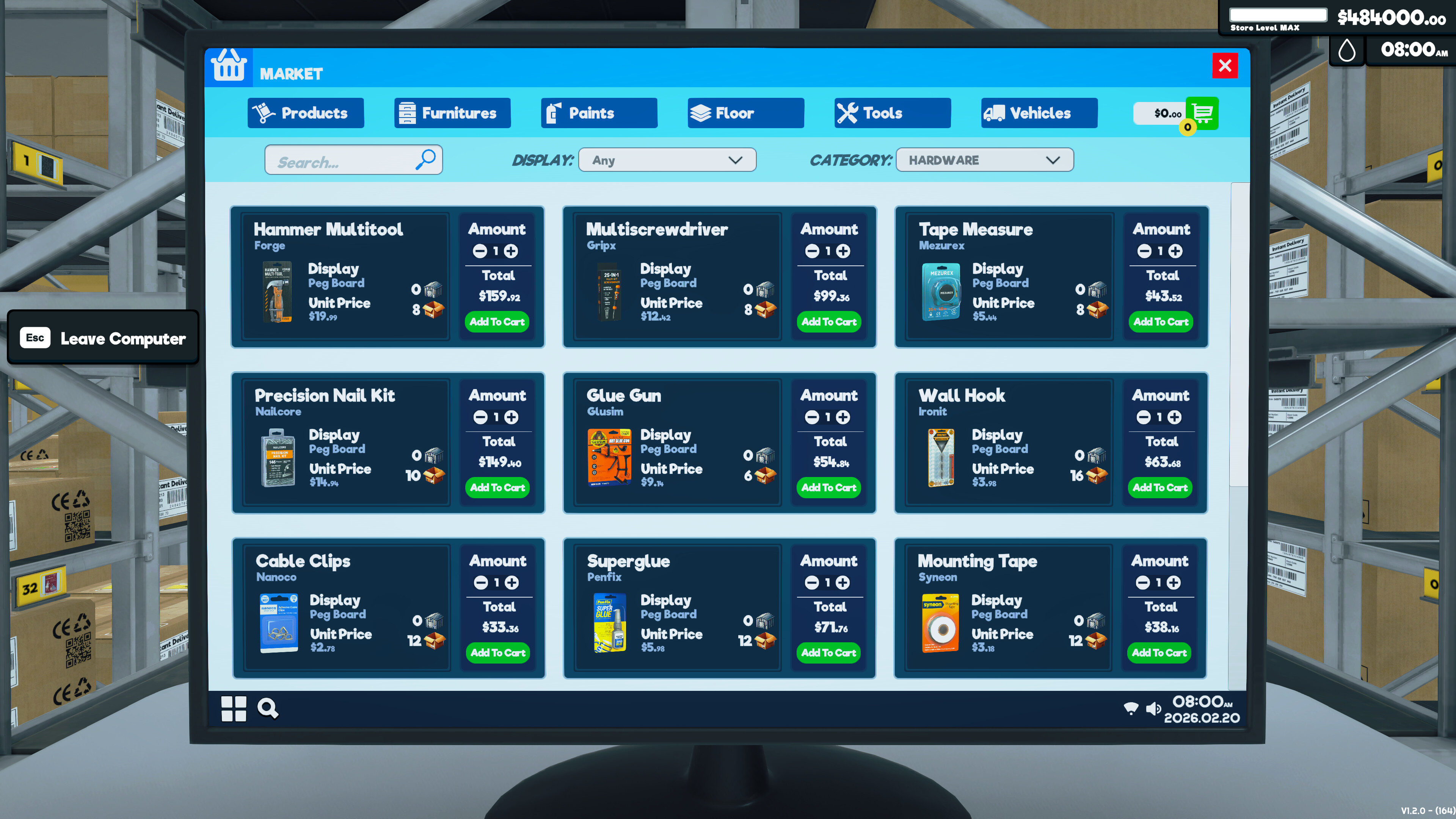 Supermarket Simulator - Hardware DLC screenshot 4