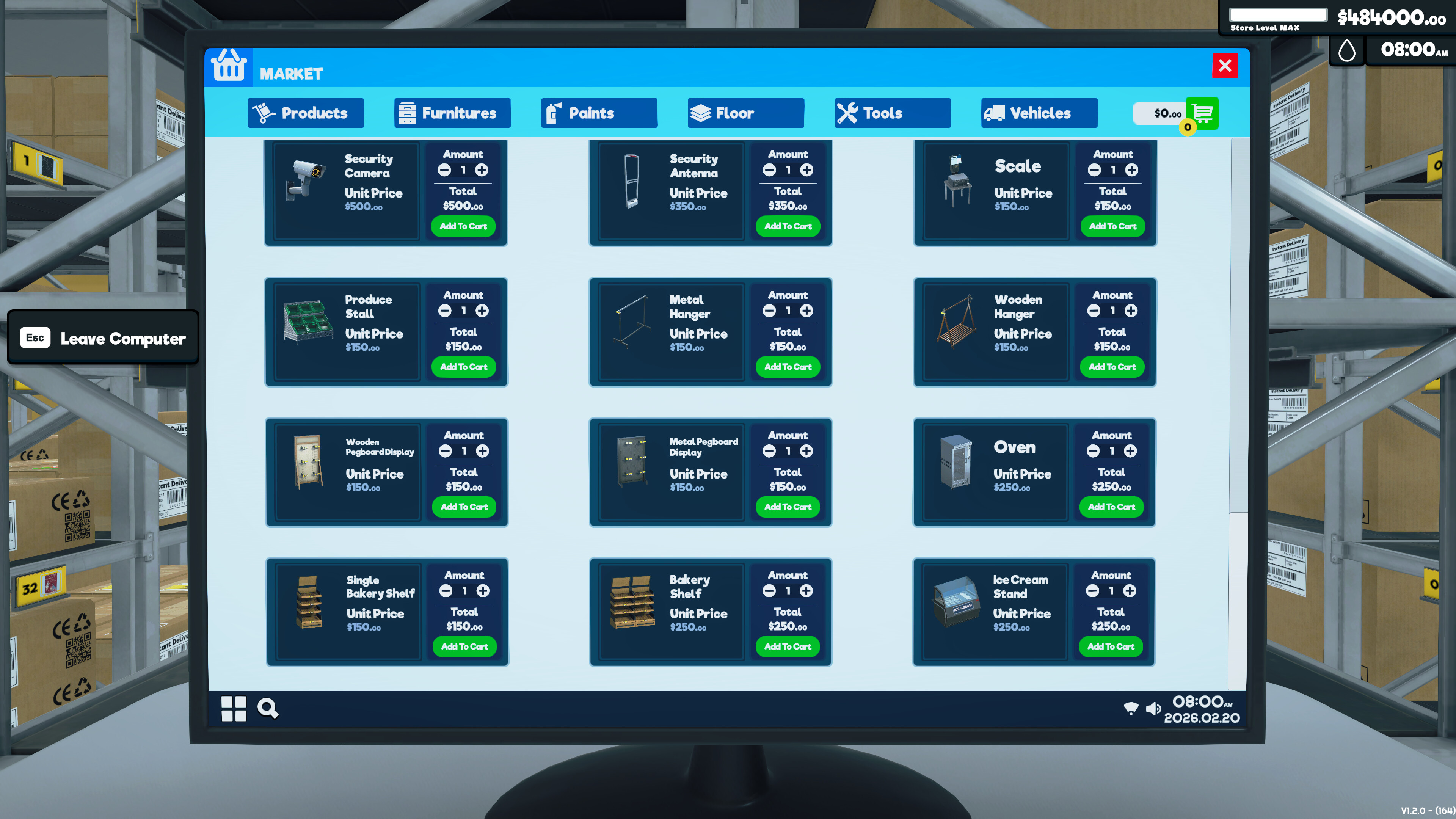 Supermarket Simulator - Hardware DLC screenshot 5