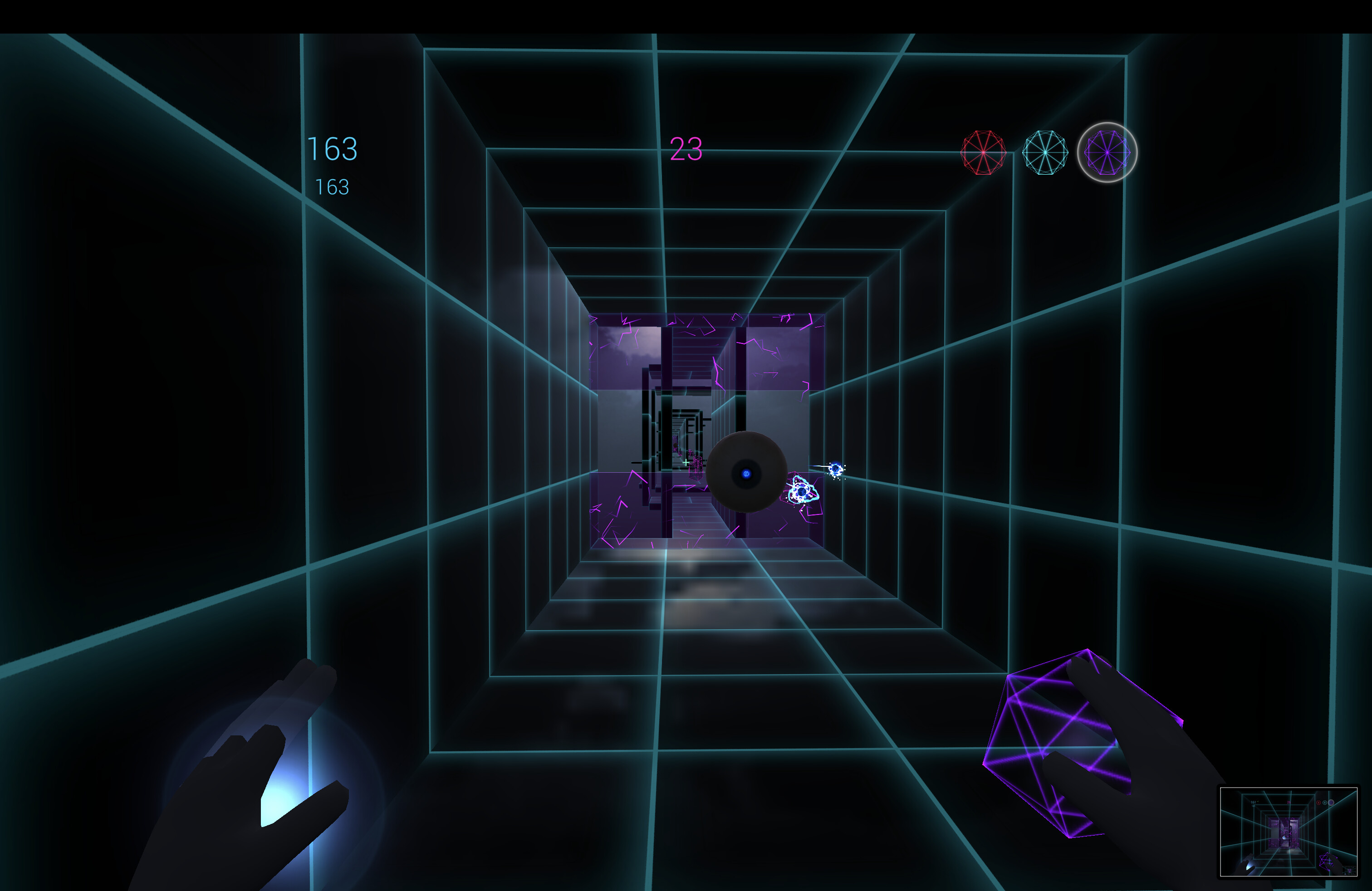 Eyes And Hypercubes screenshot 5