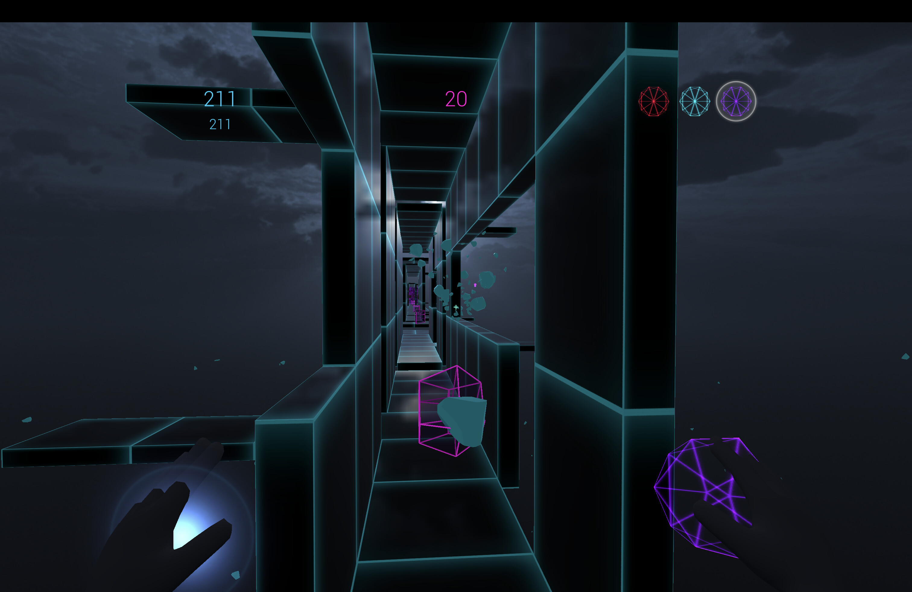 Eyes And Hypercubes screenshot 3