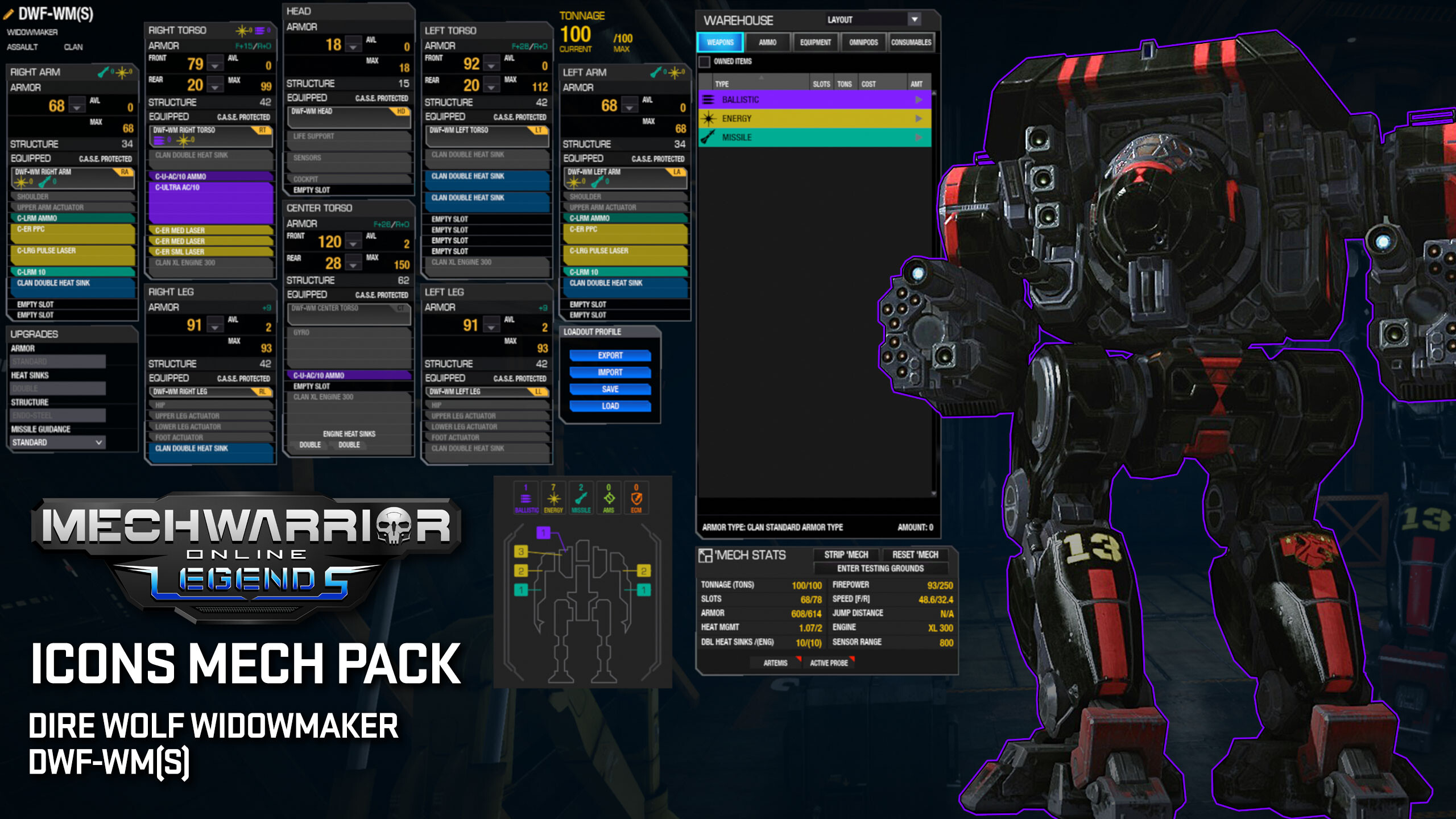 MechWarrior Online™ - Icons Booster pack screenshot 9