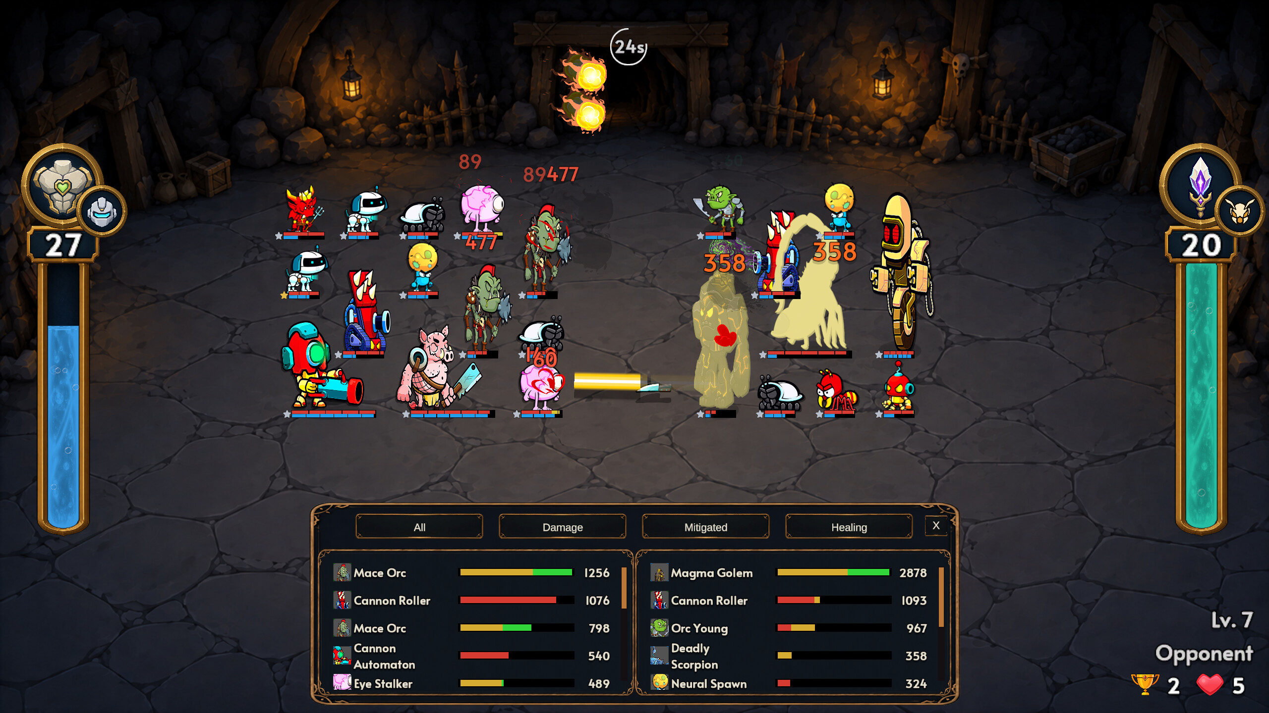 Gridbound Tactics screenshot 1