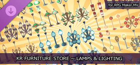 RPG Maker MV - KR Furniture Store - Lamps and Lighting