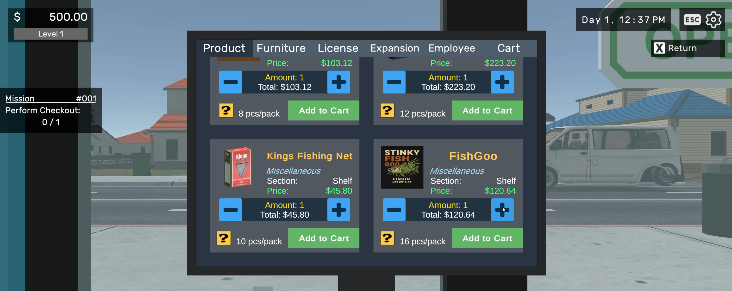 BAIT & TACKLE STORE SIMULATOR screenshot 2