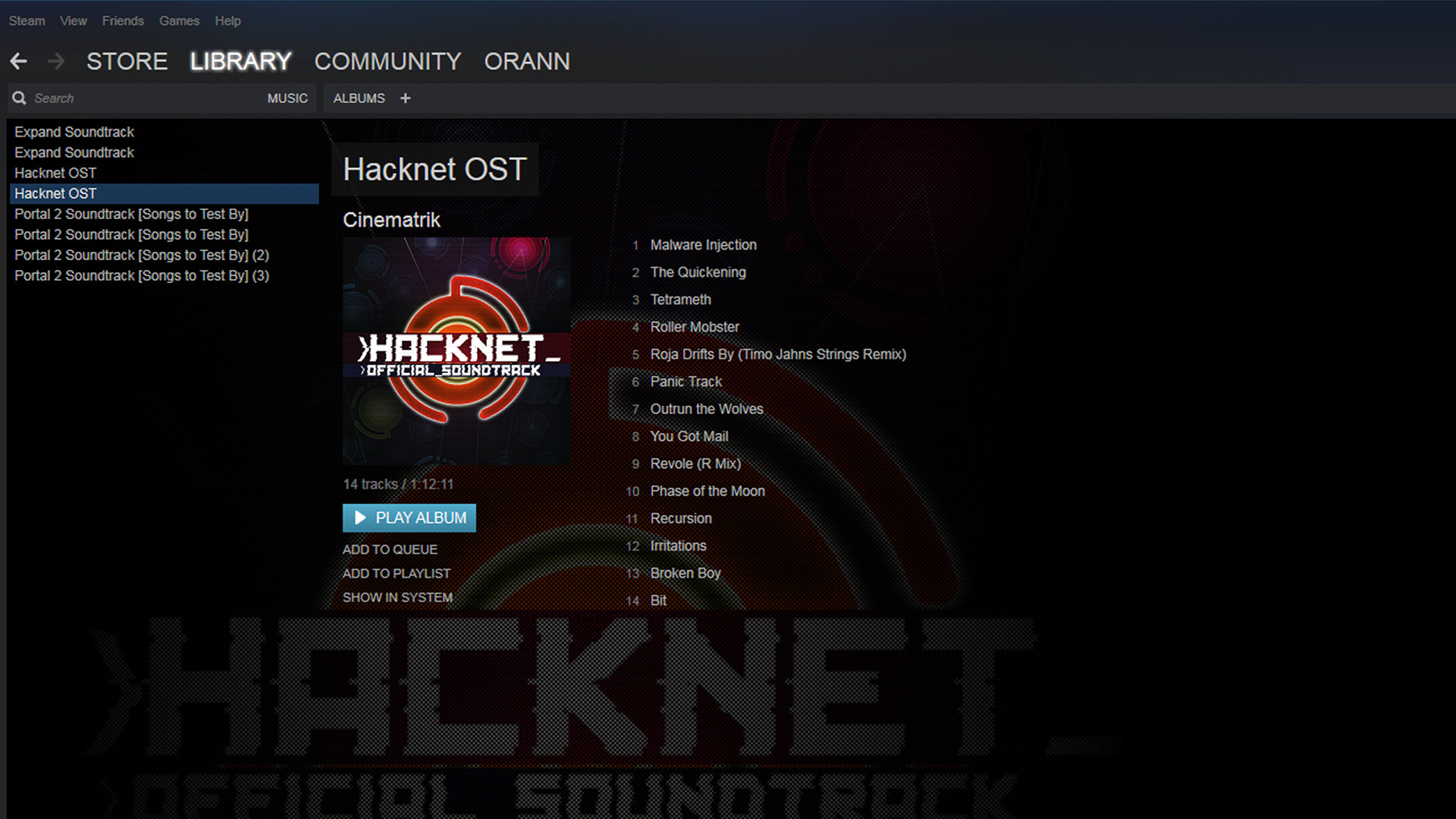 Hacknet Official Soundtrack screenshot 1
