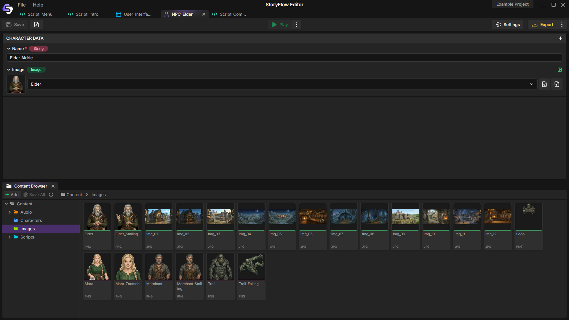 StoryFlow Editor screenshot 10
