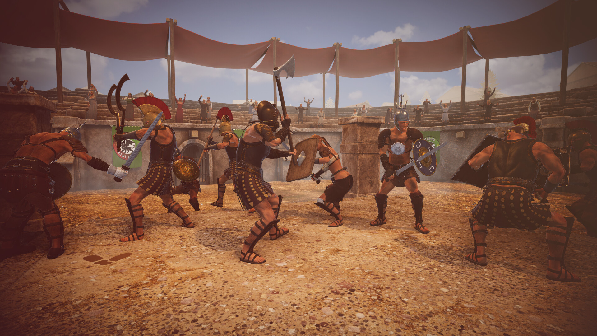 Ludus Magnatus Gladiator Manager Simulator gameplay screenshot 3