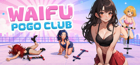 Waifu Pogo Club — Steam header